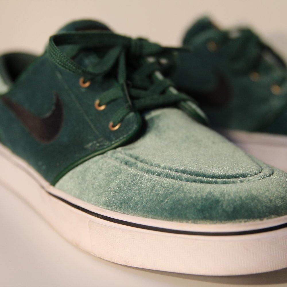 Nike SB Zoom Stefan Janoski Green Velvet M8.5 W10